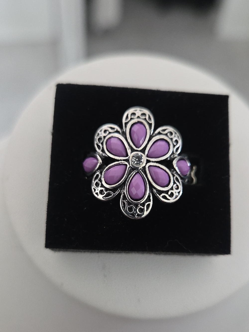 Paparazzi Fruity Florals Purple Ring NWT